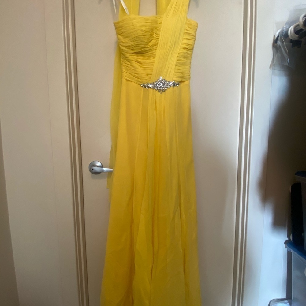 COPY - Yellow  Evening gown